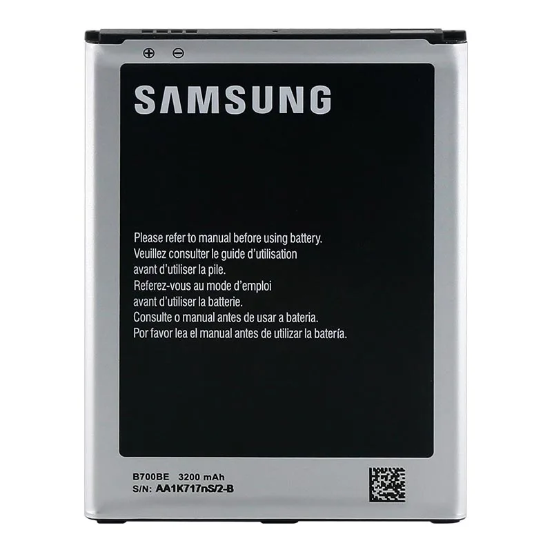 Оригинальная батарея Samsung Galaxy Mega 6 3 i9200 I9205 i527 P729 T2556 L600 3200 мА/ч B700BE с NFC|battery for