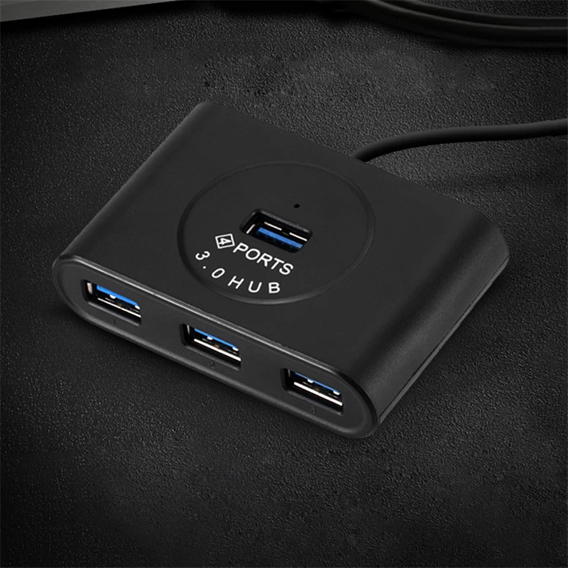 Usb-хаб 3 0 внешний 4 Порты и разъёмы USB разветвитель с микро Мощность Micro B мощность