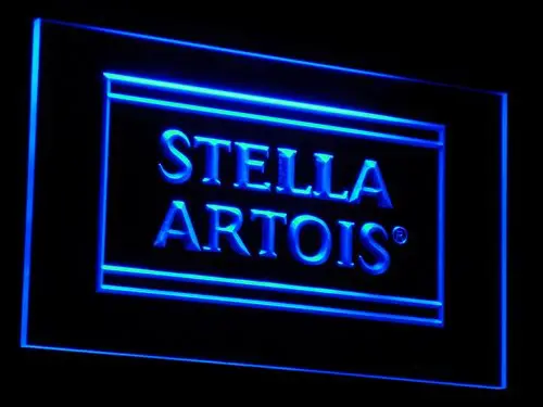 A103 Stella Artois пивной винтажный светодиодный неоновый светильник с выключателем