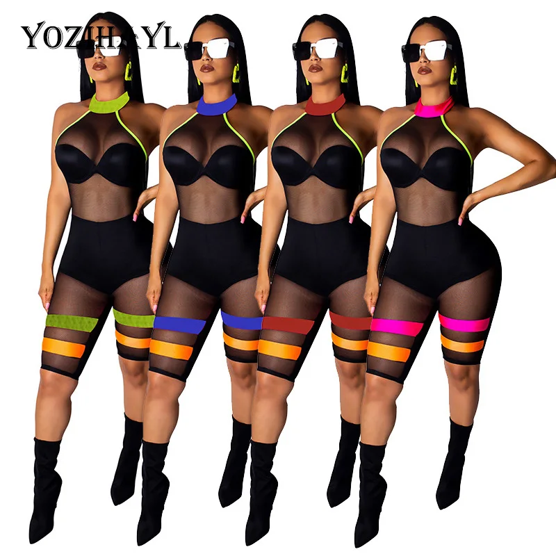 YOZIHAYL сексуальный модный тонкий облегающий женский комбинезон|Женские