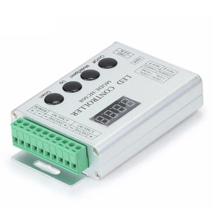 HC008 Ключи RGB Led Pixel управление Лер программируемый контроль 2048 пикселей 133 эффект режимы WS2811 WS2811 UCS1903 управление Лер