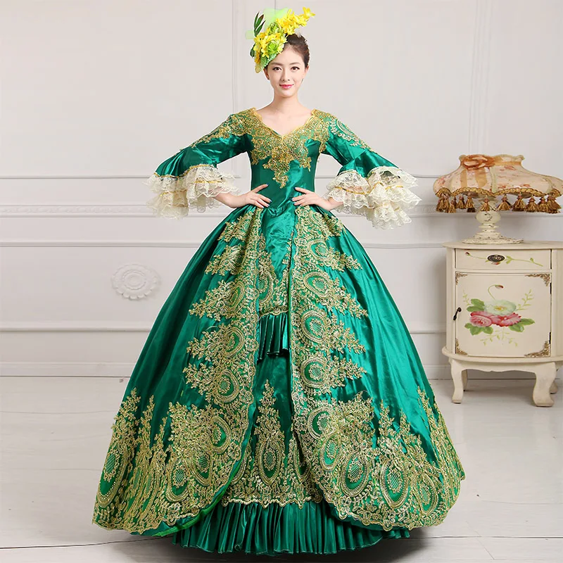 Индивидуальные 2017 Ретро стиль ренессанс викторианский Лолита платье Marie Antoinette
