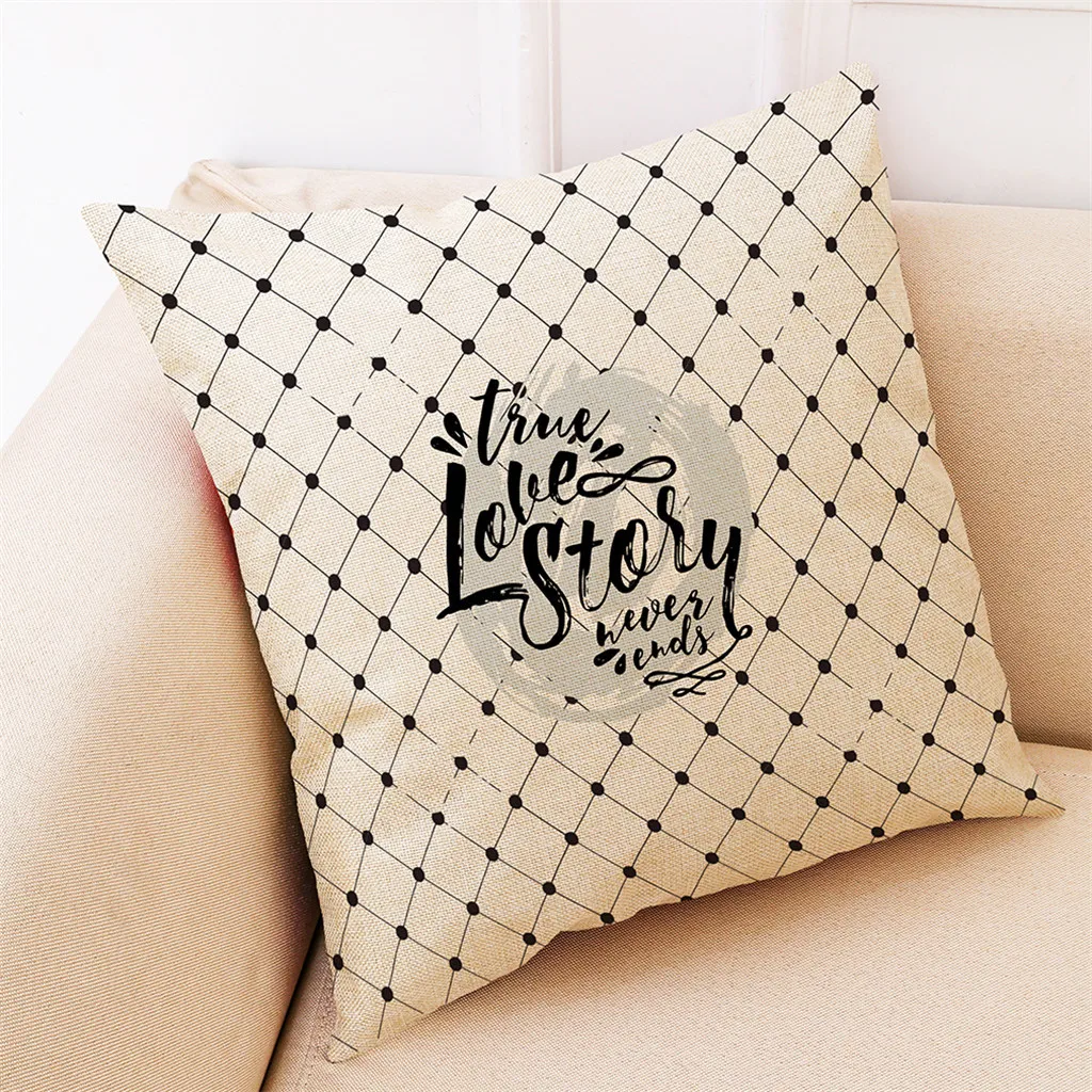 Новые продукты для дома Pilow Happy Valentine's Day Throw Наволочка CoversFundas Almohadas Prodigy