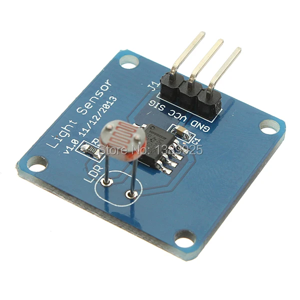 Светильник датчик интенсивности модуль 5528 фото резистор для AVR UNO R3 2,7 V-5,5 V мощность