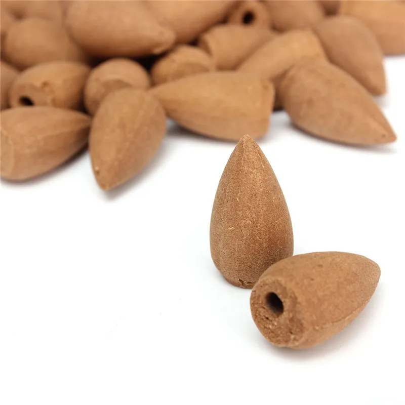 Благовония из сандалового дерева с обратным потоком полые конусы 40 шт./упаковка |