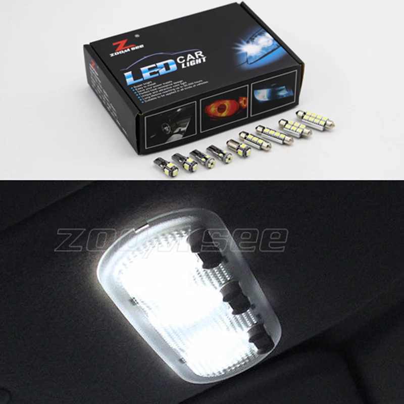 Идеальная Белая светодиодная зеркальная лампа + для внутреннего чтения карты