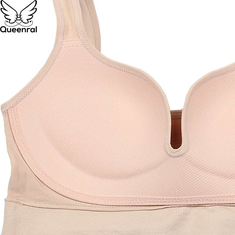 Queenral Comfortable Seamless Bra Women Underwear BH Lingerie Solid Bralete Lady Wire Free Brassiere Breathable Intimates Female | Женская