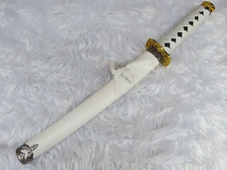 S0549 онлайн игра TOUKEN RANBU GOKOTAI TANTOU SHOTO короткий меч W/белые ножны 21 6&quot | Игрушки и