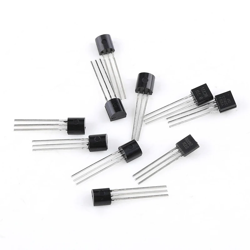 Набор силовых транзисторов x20 NPN PNP с коробкой BC337/BC547/2N2222/S8050 200 шт./компл. 10 типов |