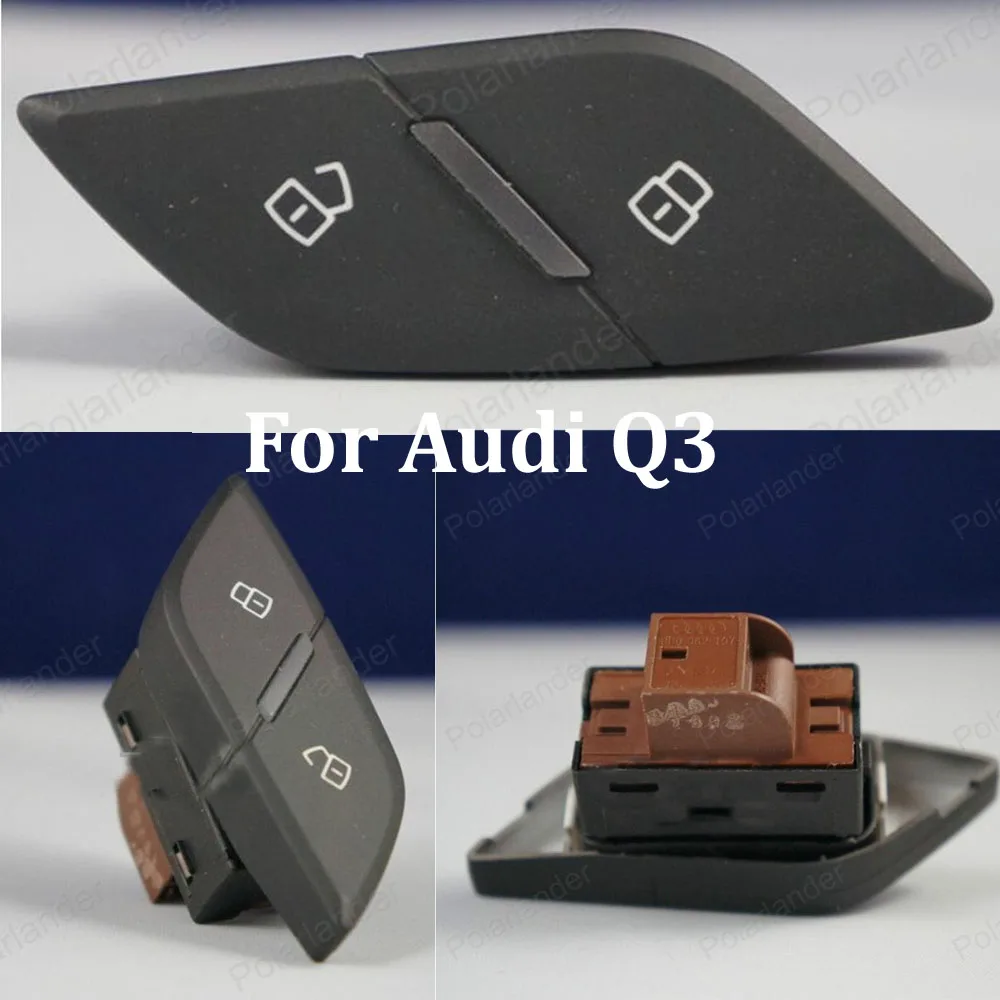 

8UD 962 108 107 For A-udi Q3 Central Door Lock System left Black Switch Button