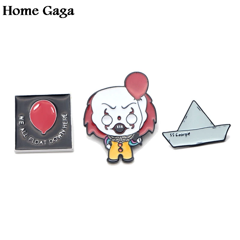 Homegaga клоун из цинкового сплава Галстуки значки para рубашка сумка одежда рюкзак