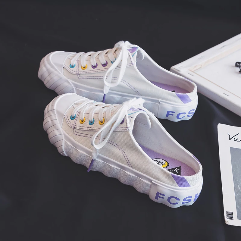 2019 новый полу маленькие белые туфли женская обувь для студентов в Корейском