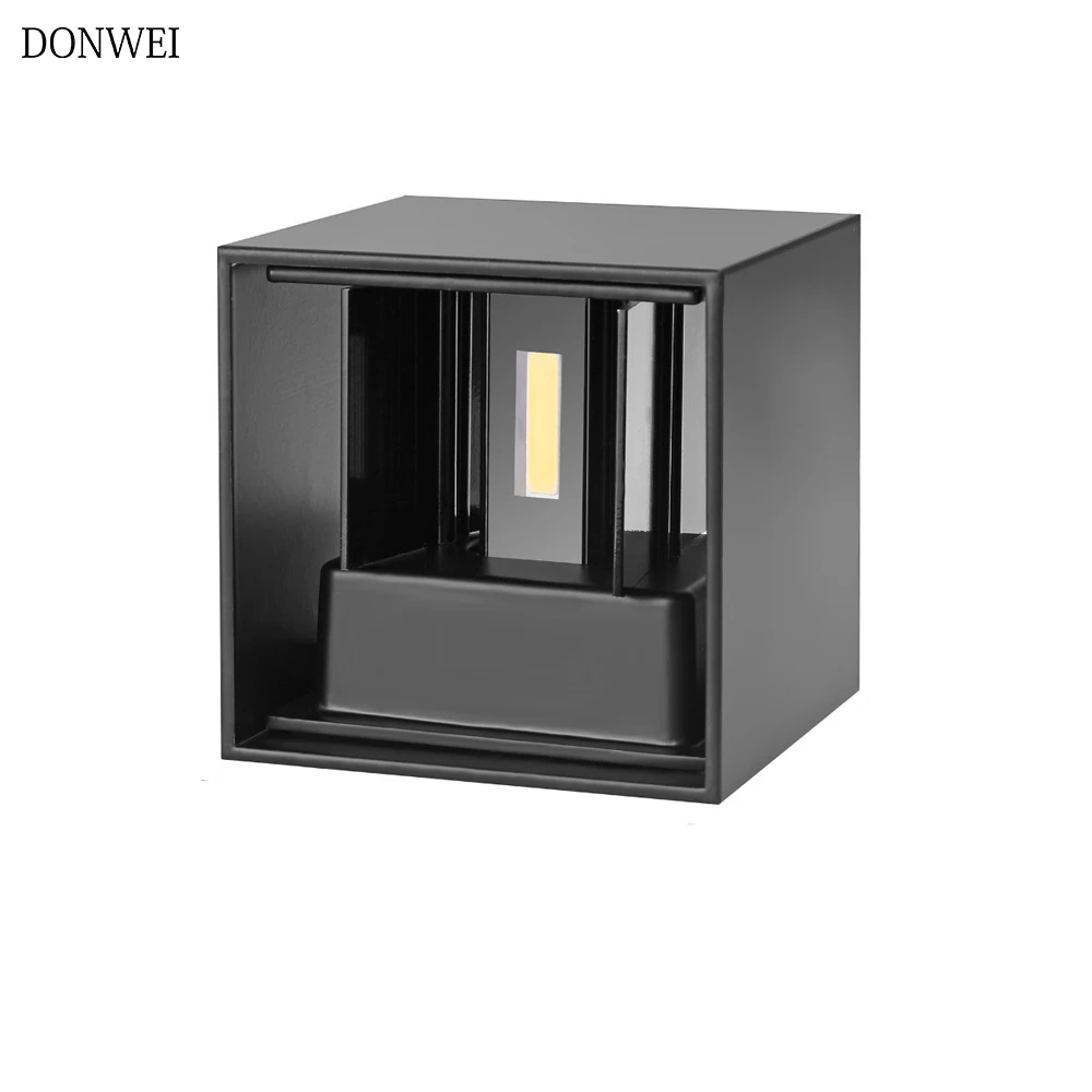 

Уличная Водонепроницаемая настенная лампа, современное декоративное освещение для крыльца, сада, IP65, 6 Вт, 12 Вт