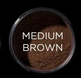 medium brown Выпадение волос строительное волокно LARGE-27-5g 9 видов цветов Грамм и запечатанный вид более густых более полных волос - Цвет: medium brown