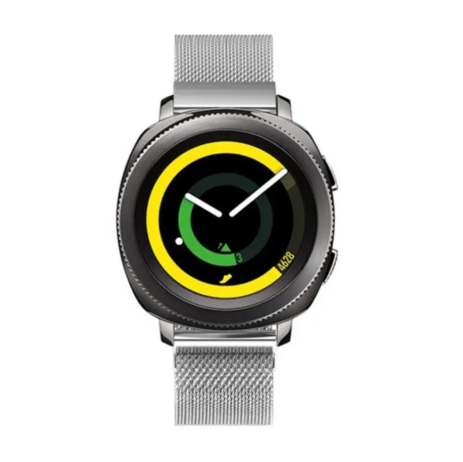 4 цвета 20 мм ширина ремешок для часов металлическая пряжка Миланский samsung gear