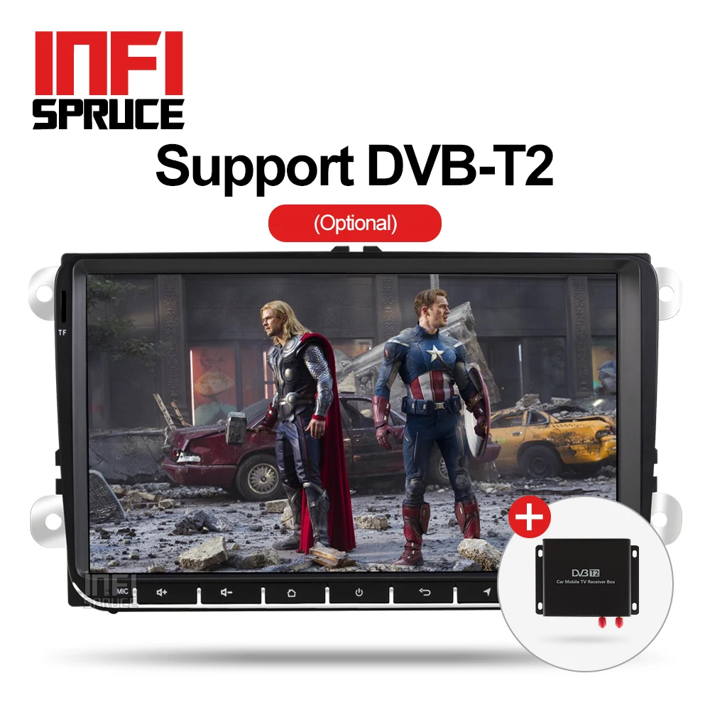 9 'Автомобильный dvd радио плеер 8 ядерный для vw golf tiguan polo Skoda Fabia octavia Superb Yeti Seat Leon