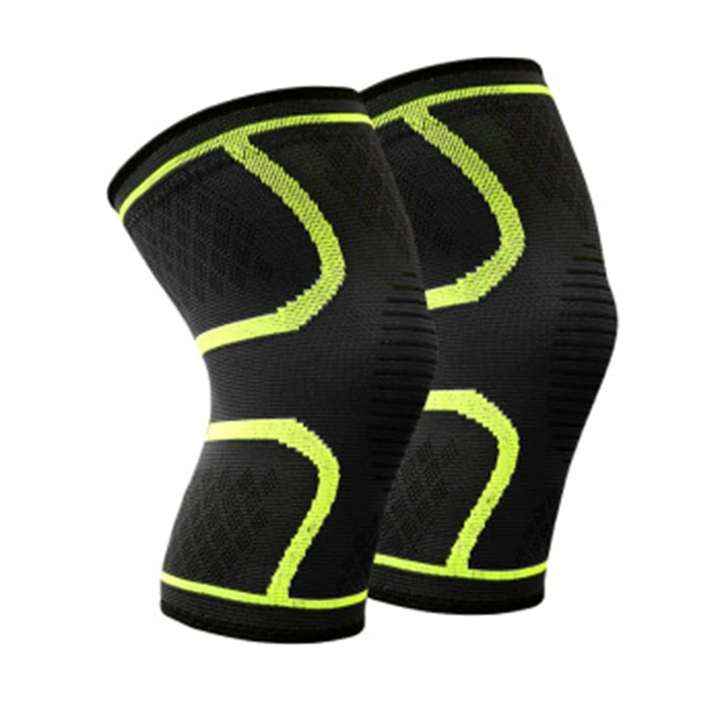 1 пара эластичный нейлоновый фиксатор колена для бега велоспорта | Спорт и