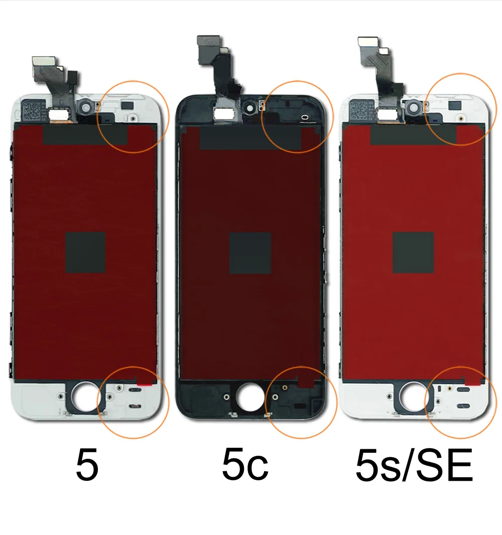 AAA качественный ЖК-дисплей для iPhone 5 5C 5S SE, сменный экран, дигитайзер, сенсорный экран в сборе для iPhone 6, ЖК-экран