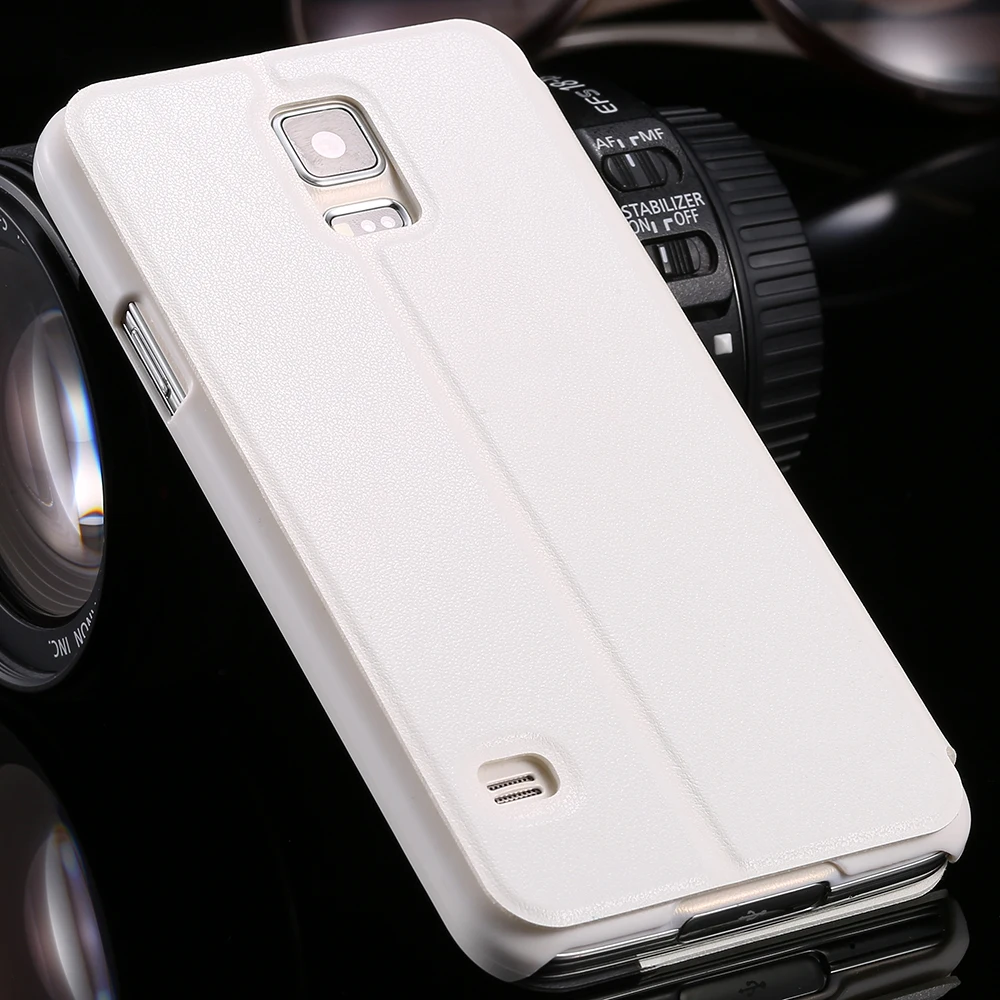 Кожаный флип чехол KISSCASE для Samsung Galaxy S5 S6 S7 Edge умный телефона с функцией сна Note 3 4 5