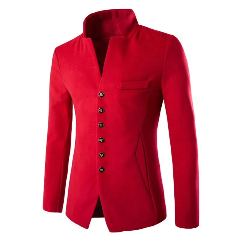 Мужской бархатный блейзер новый модный приталенный пиджак 3 цвета пальто на