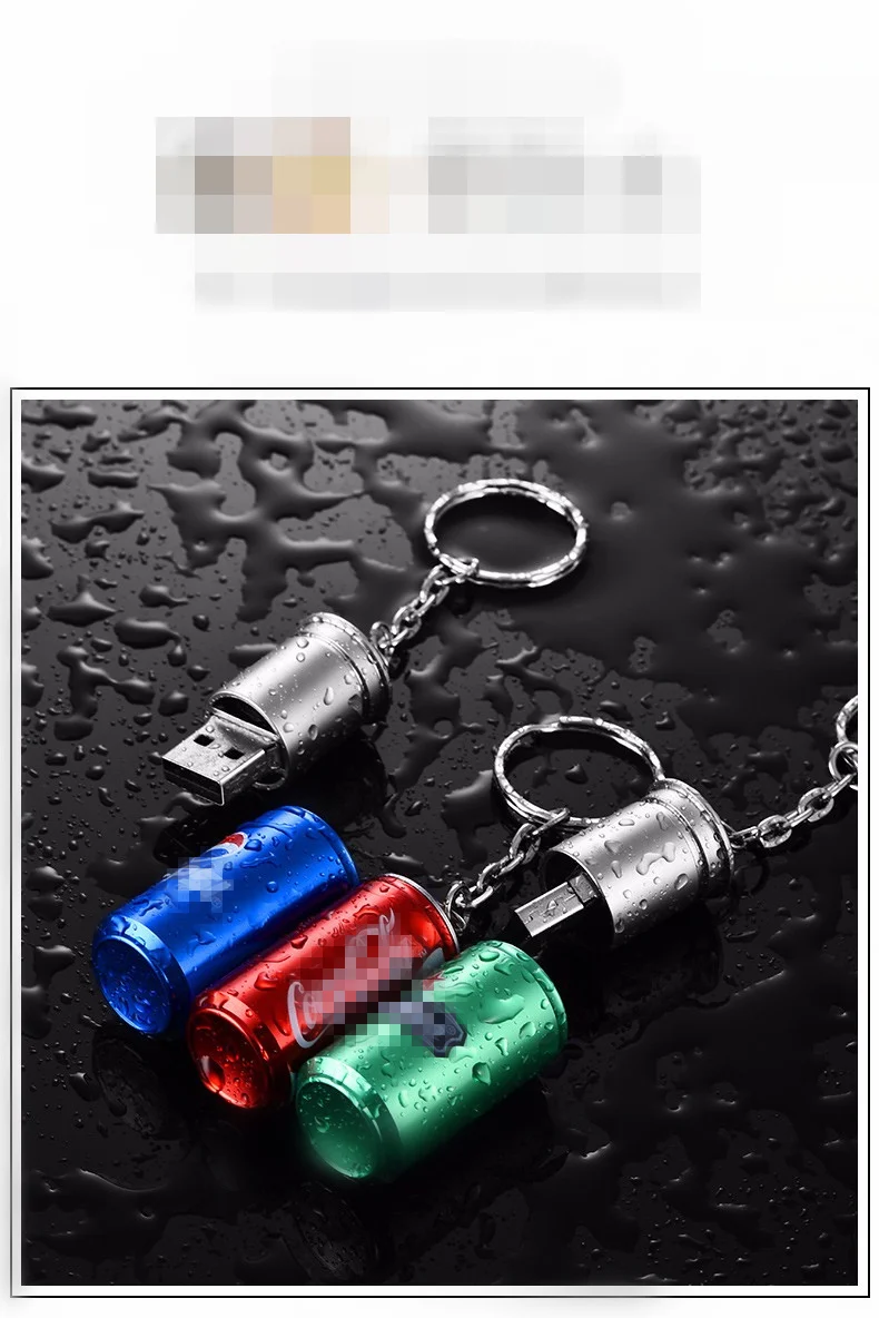 Стиль, Usb флеш-накопитель 2,0, металлический Usb флеш-накопитель, 4G 8GB 16GB 32GB 64GB 128 GB, флеш-накопитель Cola, банки для напитков, Pendriv