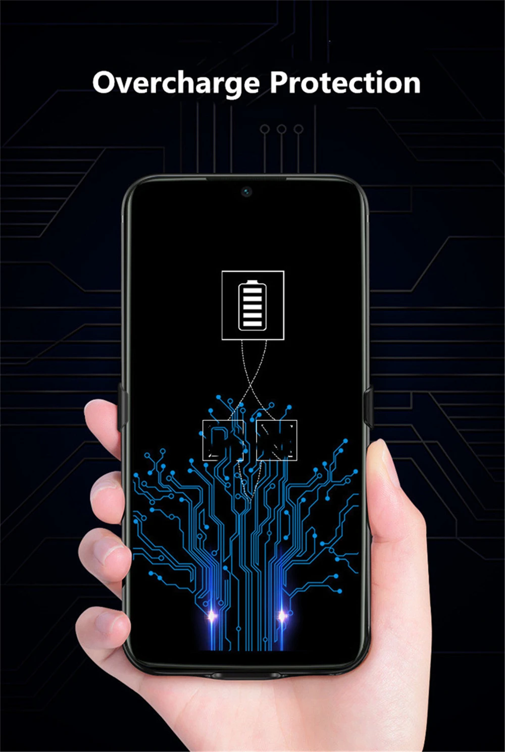Зарядное устройство NTSPACE 6800 мАч, чехол для зарядки Xiaomi Redmi Note 7 Pro, чехол для зарядного устройства для Xiaomi Redmi Note 7, чехол для питания