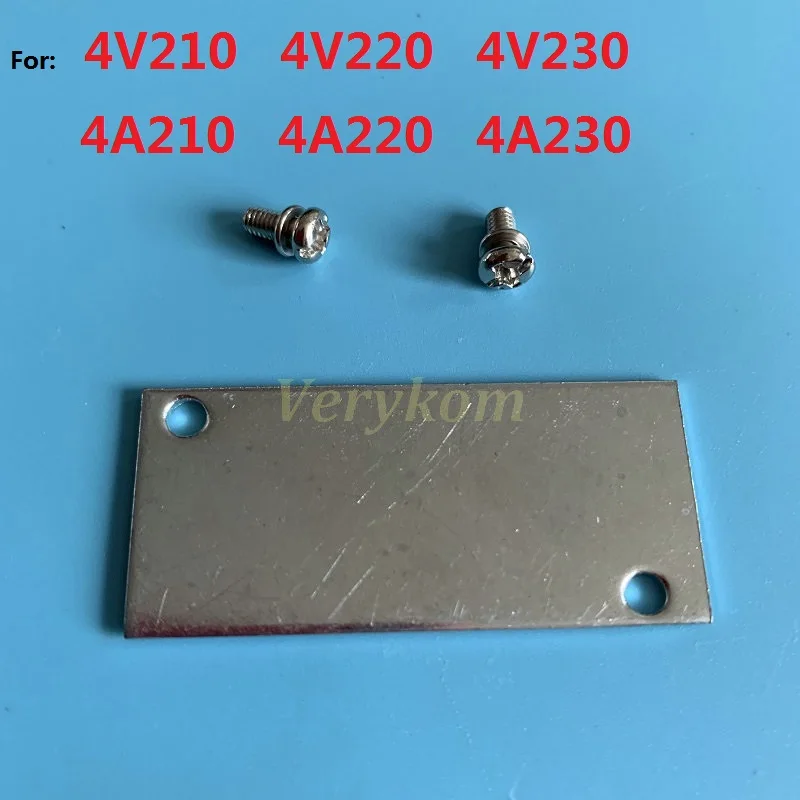 200M blind plate 10X пневматический Airtac коллектор основание металлический блок Крышка Заглушка Торцевая крышка уплотнение Прокладка P-100M/200 M/300 M/400M-R2 100MR2 200MR2 - Цвет: 200M blind plate