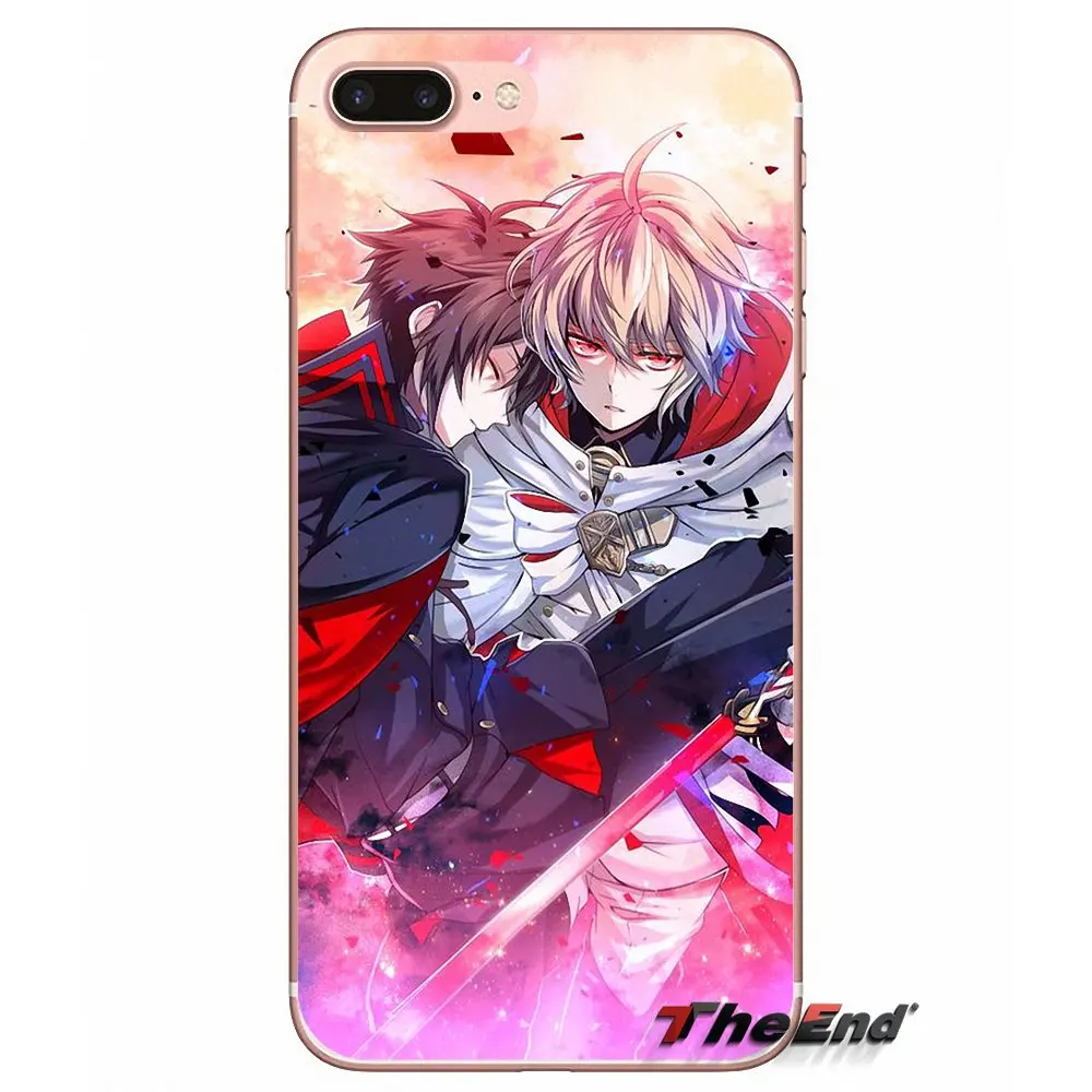 Мягкий чехол для Sony Xperia Z Z1 Z2 Z3 Z5 compact M2 M4 M5 E3 T3 XA Aqua LG G4 G5 G3 G2 Mini Anime Owari no Seraph|z5 compact|g2