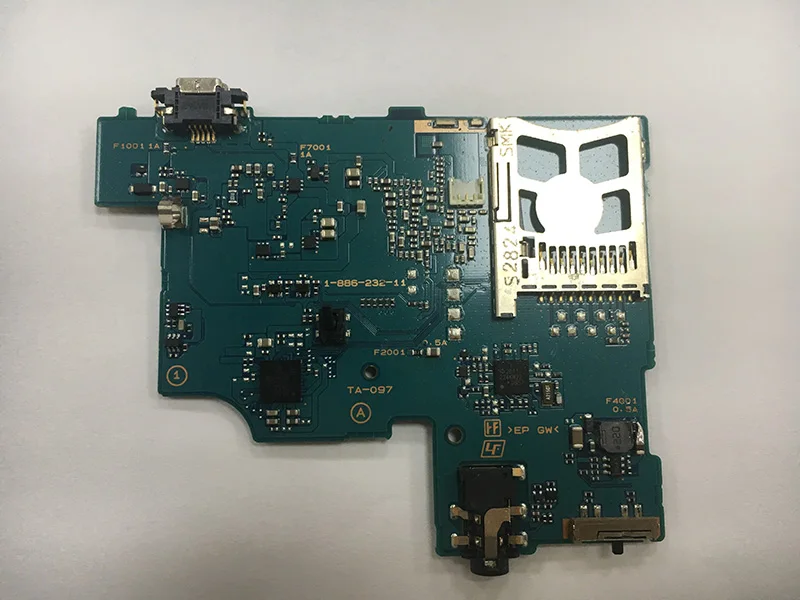 Оригинальная б/у печатная плата для PSP E1000 материнская запасные части Бесплатная