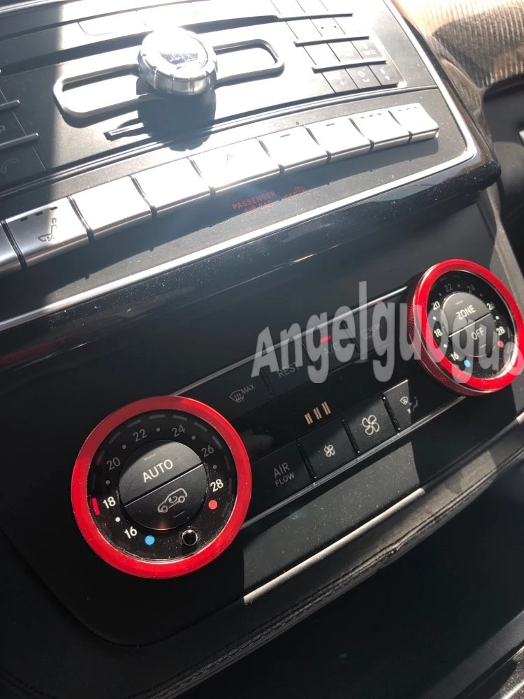 Angelguoguo для Mercedes Benz 2008- C Класс W204 автомобильный Кондиционер поворотная ручка кнопка Крышка