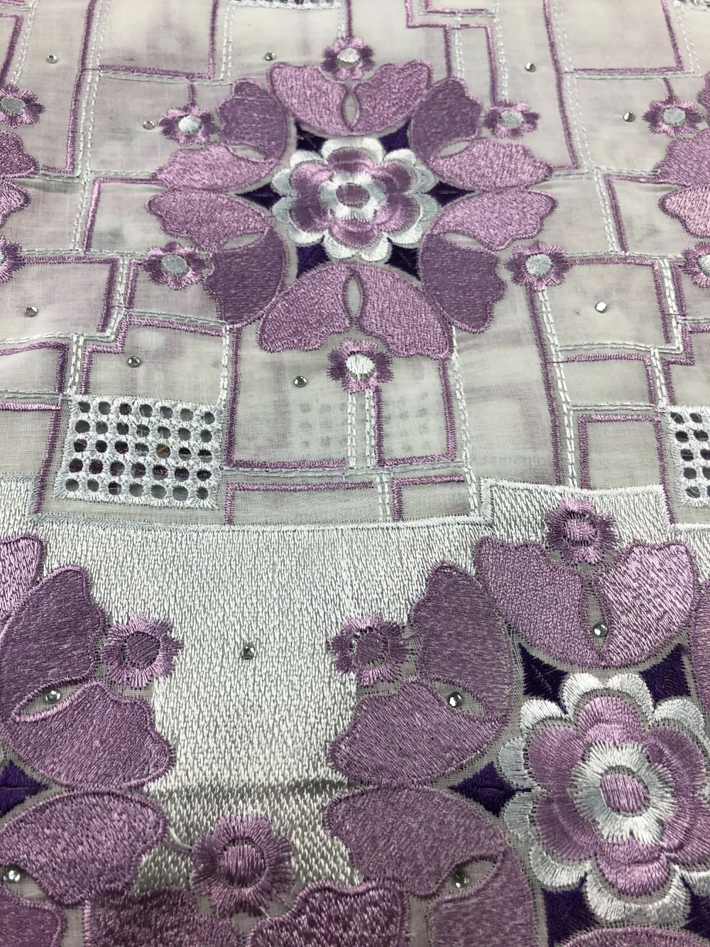 

2018 new African Cotton Swiss Voile Lace Fabric Switzerland Cotton African Lace Fabric A730-2