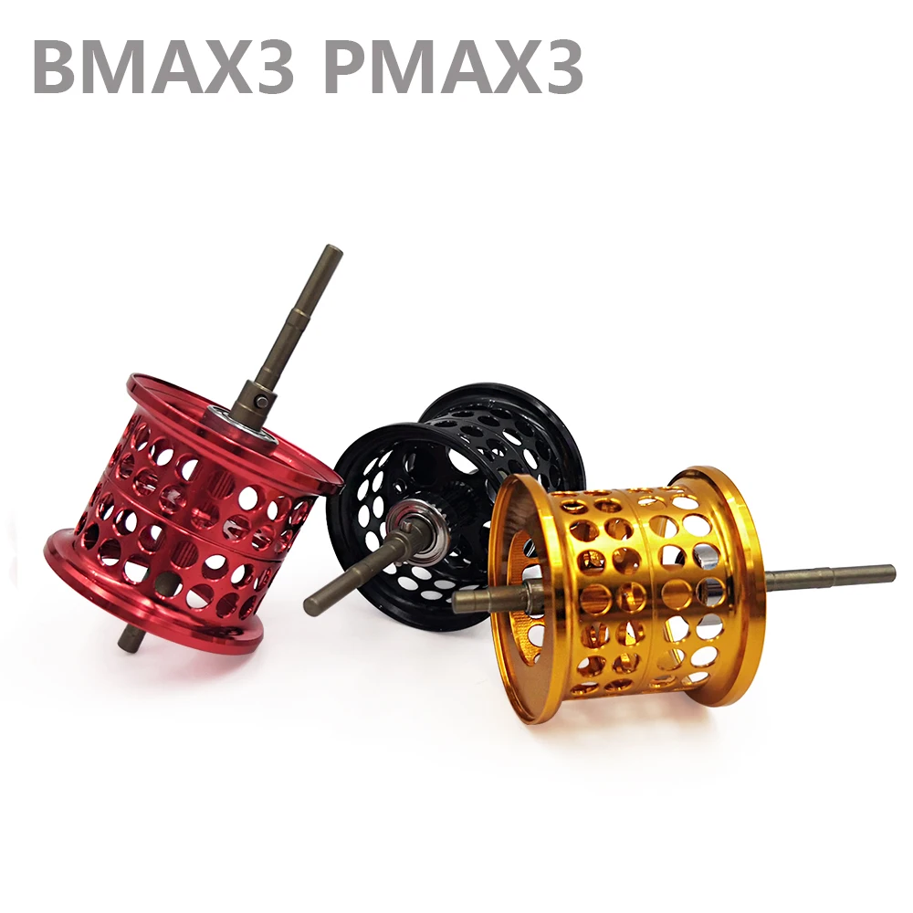Катушка Сделай Сам 9,3 г для ABU PMAX3 BMAX3 SMAX3, катушка для наживки, катушка для рыбалки, запасная мелкая катушка для наживки баса, Мускусная форель