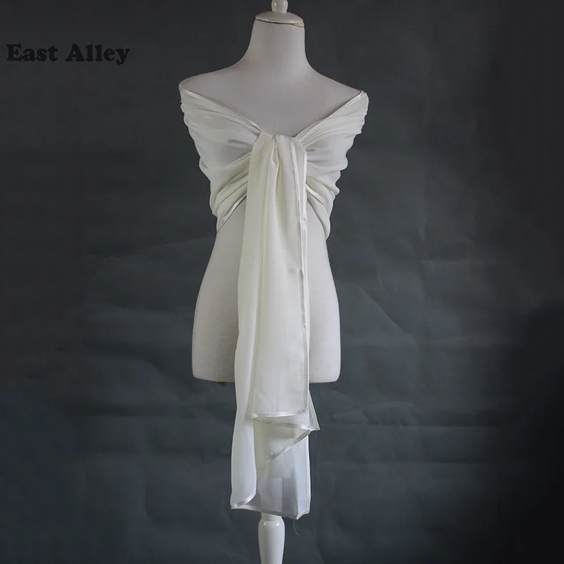 Тонкий шарф для свадьбы накидка из шифона невесты|bridal stoles|bridal capewedding accessories |