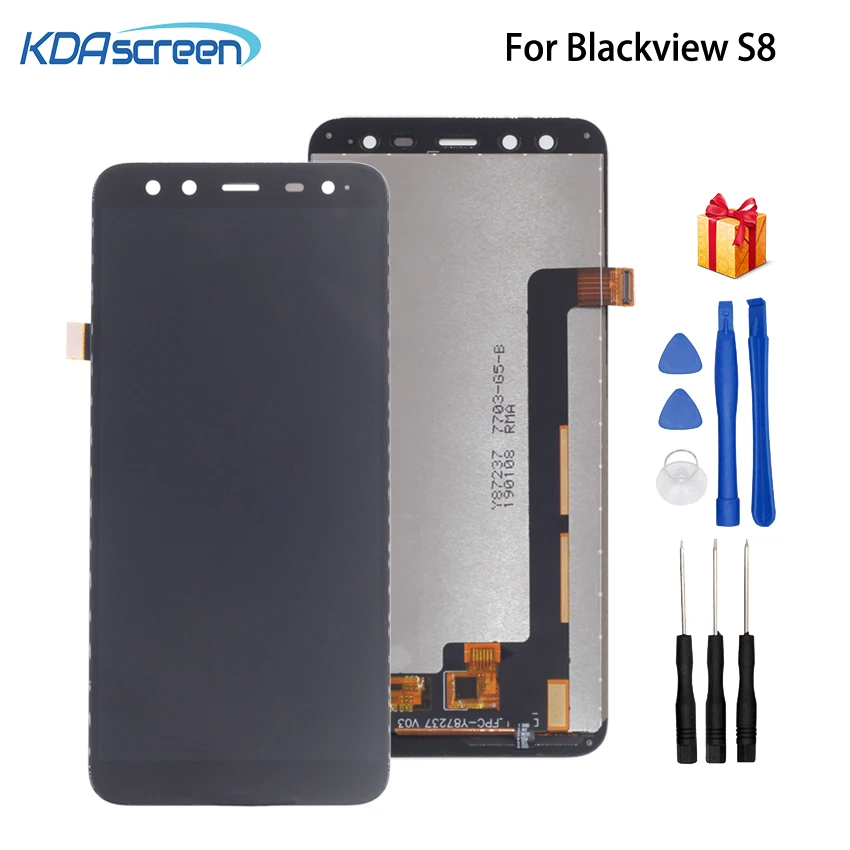 Оригинальный ЖК-дисплей для Blackview S8 дигитайзер сенсорного экрана в сборе 5