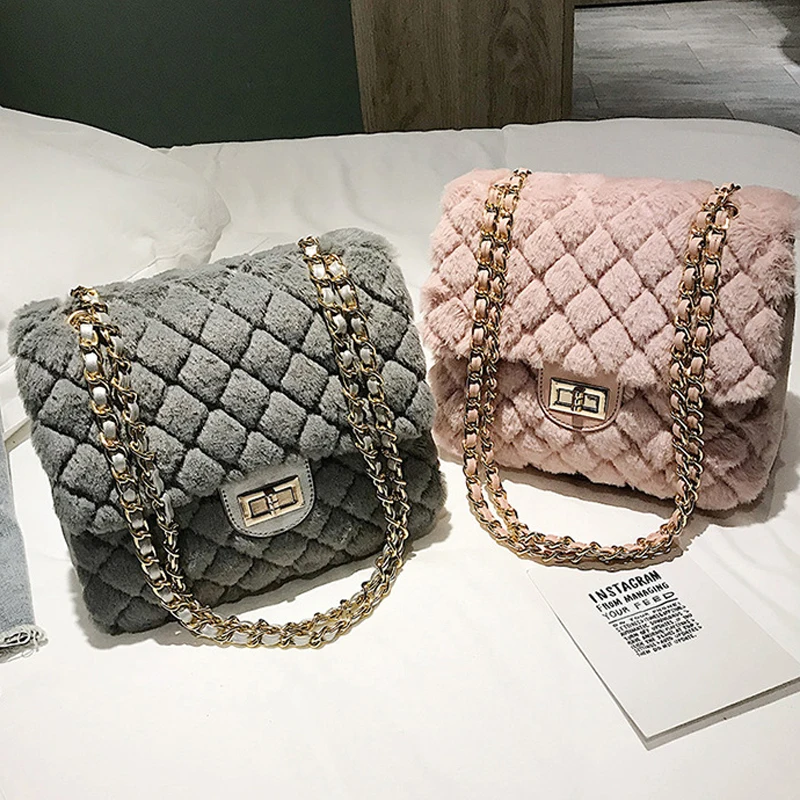 Женская модная сумка на цепочке Ruique коллекция 2019 года осенне зимняя мягкая