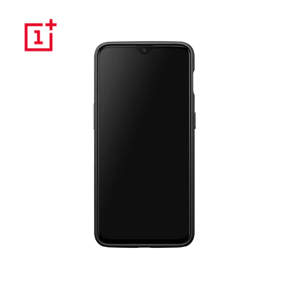 OnePlus 6T Case Cover Official Kevlar Ebony Nylon Bumper Protective One Plus Original Genuine 1 6t Shockproof |