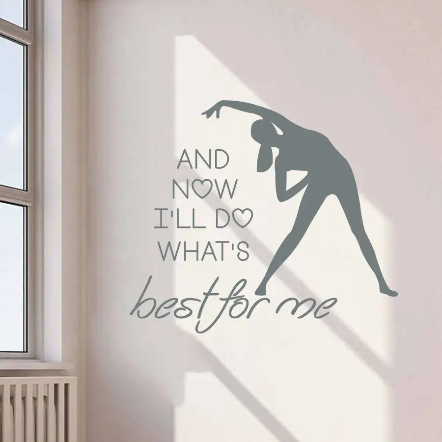Sport Club Logo Wall Decal Removable Gymnasium Gym Decor Mural Vinyl Gymnastics Exercises Art Poster Home Decoration W420 | Дом и сад