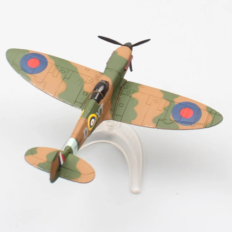 Childs 8 см маленький классический корги Второй мировой войны RAF супермарин Spitfire истребитель литье под давлением автомобиль самолет масштаб самолета металлические модели Миниатюрные