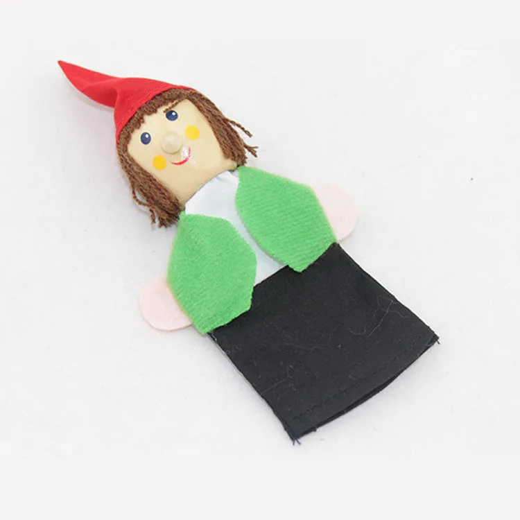 Новинка 4 шт. милая маленькая игрушка Русалка животные марионетки на пальцы