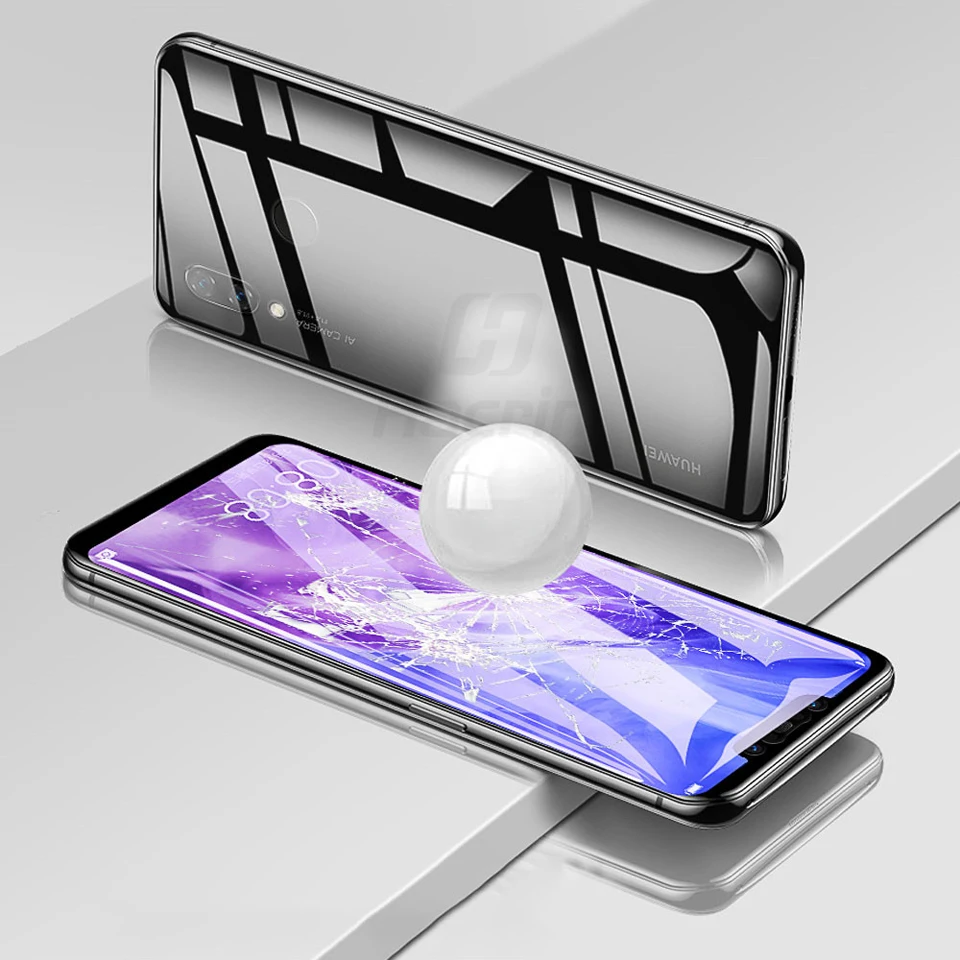 Закаленное стекло для Huawei Nova 3i Защитное 3 полное покрытие huawei Mate 20 Pro|Защитные
