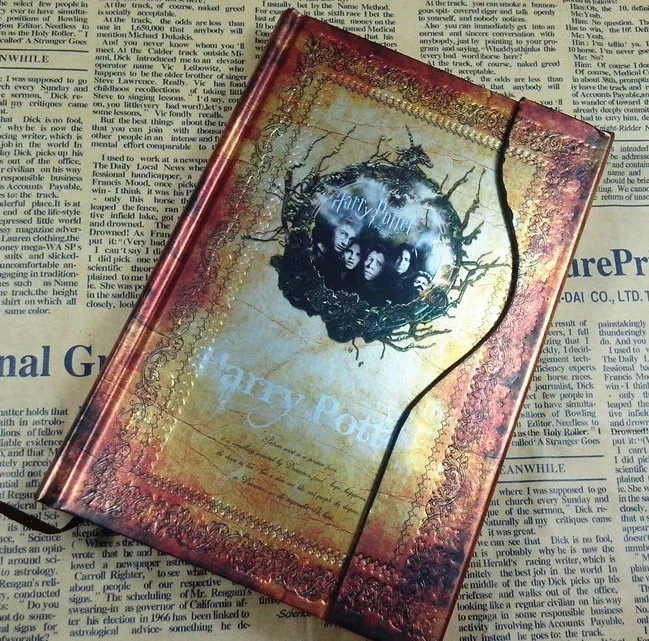 15 New Harry Potter Vintage Notebook Diary Book With 14 16 Calendar Hard Cover Agenda Notepad Collections Toy Gift Kanctovary Dlya Ofisa I Doma Aliekspress
