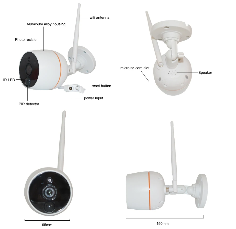 Yanivision H.265 камера видеонаблюдения системы безопасности HD 1080P Wifi мини NVR комплект видеонаблюдения домашняя беспроводная IP камера Аудио наружная