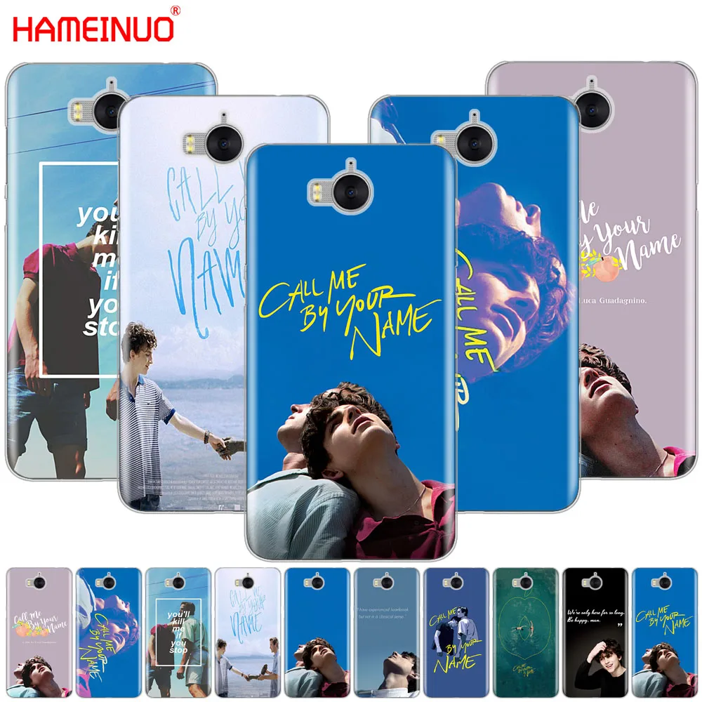 HAMEINUO звоните мне по вашему имени чехол для мобильного телефона huawei honor 3C 4X 4C 5C 5X 6 7