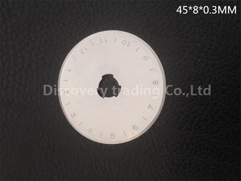 20 шт. 45 мм Вращающийся резак запасные лезвия подходит для роторного резака Olfa Dafa