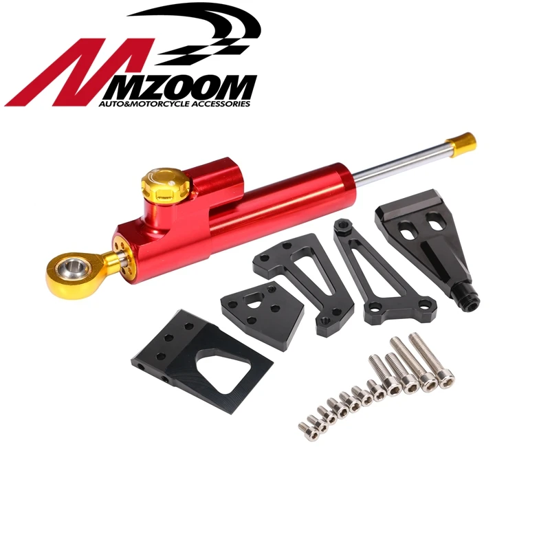 FREE SHIPPING Hot Sale For Kawasaki ER-6N EF-6F ER6N ER6F Ninja 650R 2009-2011 Steering Damper with Mounting Kit | Автомобили и