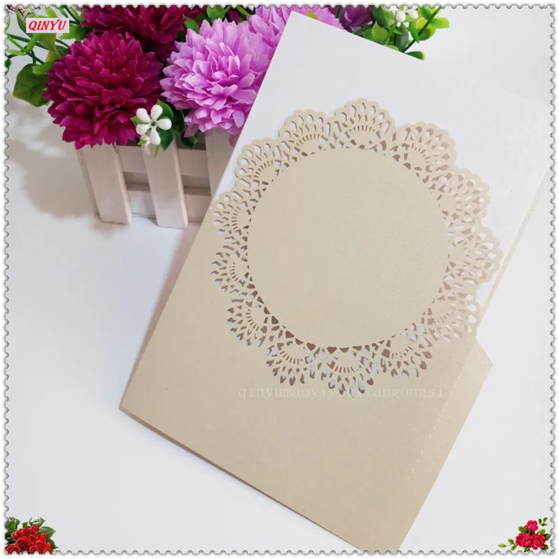 Разноцветные 10 шт. эксклюзивные цветочные свадебные приглашения образцы