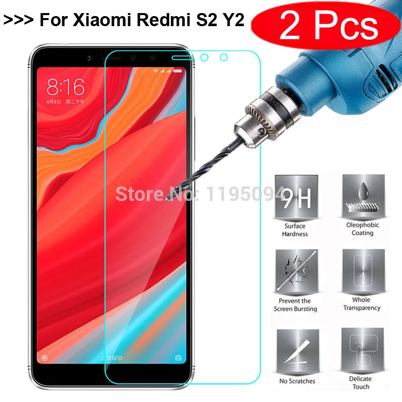 2 шт. 2.5D с уровнем твердости 9 H закаленное Стекло для спортивной камеры Xiao mi Red 6 6A