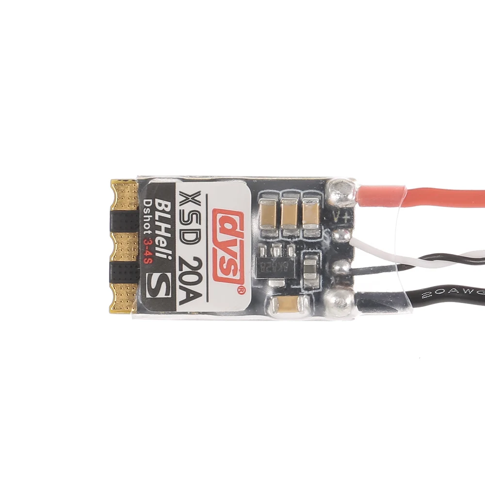 Dsys XSD20A Micro ESC 20A 3 4S 50 МГц Поддержка прошивки BLheli_S Dshot300 Dshot600 для FPV дрона с