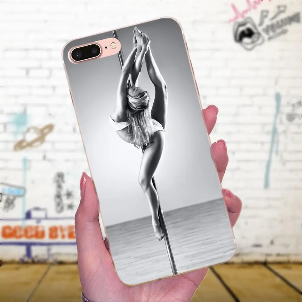 as picture Для танцев на шесте Танцы Фитнес печать рисунок ТПУ для Huawei Mate 7 8 9 10 20 P8 P9 P10 P20 P30 Lite Plus Pro - Цвет: as picture