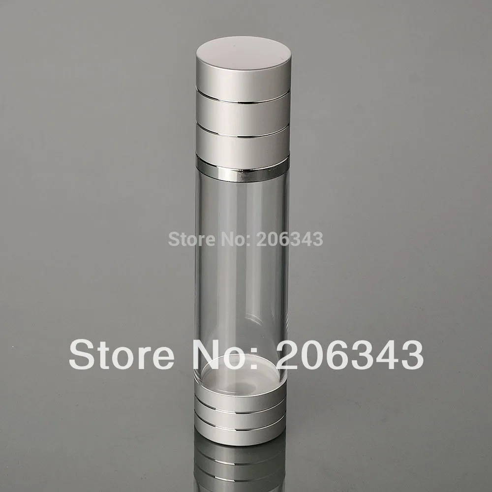 100ML plastic airless lotion bottle with airless pump used for Cosmetic Packaging